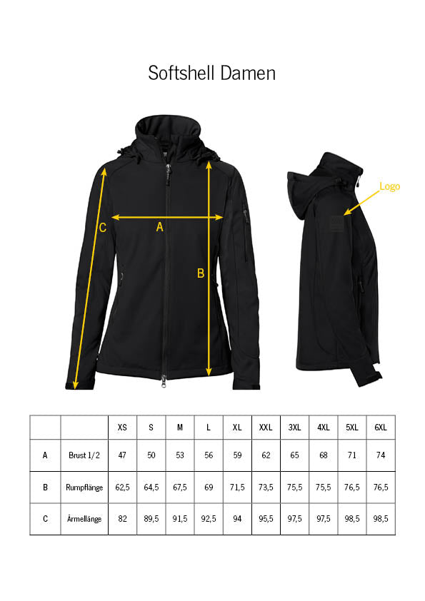 Damen Softshelljacke