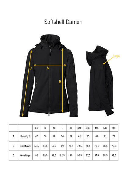 Damen Softshelljacke